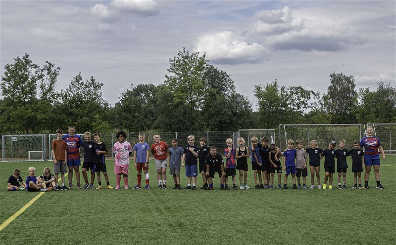Getuigschrift en ijsje beloning na week rugbykamp