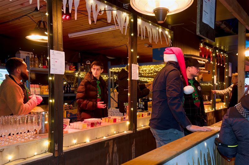 Gezellige winterhappening aan school in Bolderberg