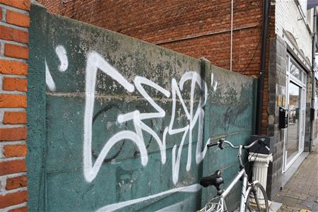 'Graffiti wellicht kwajongensstreken'