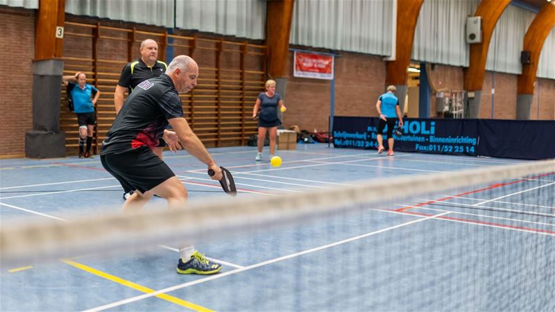 Gratis kennismaken met pickleball in de Velodroom