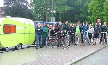 Groene fietsers in Zolder gearriveerd