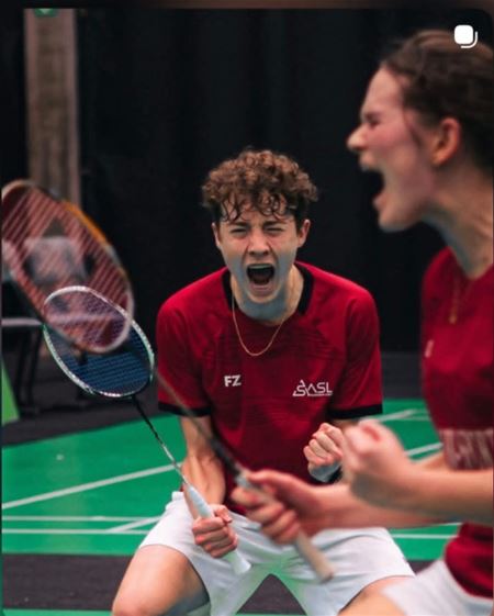 Hebad Belgisch kampioen dubbel gemengd