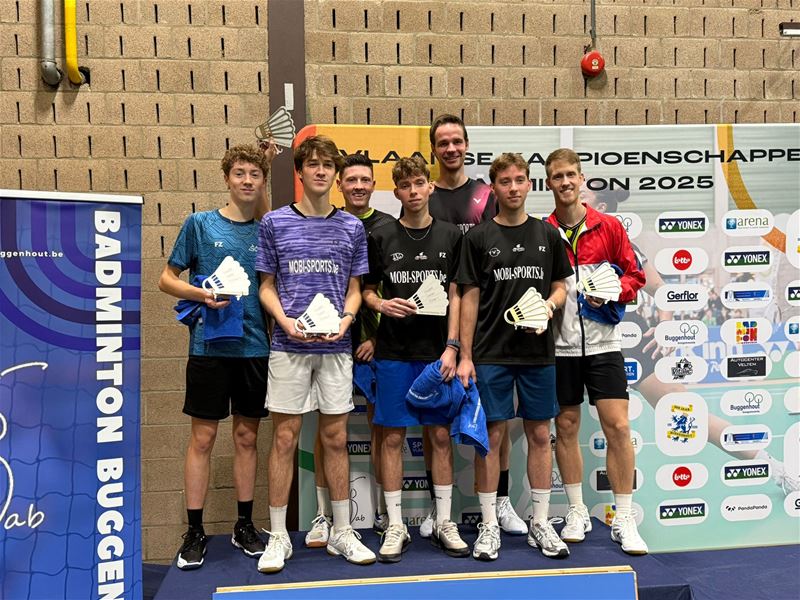 Hebad heren domineren Vlaamse kampioenschappen