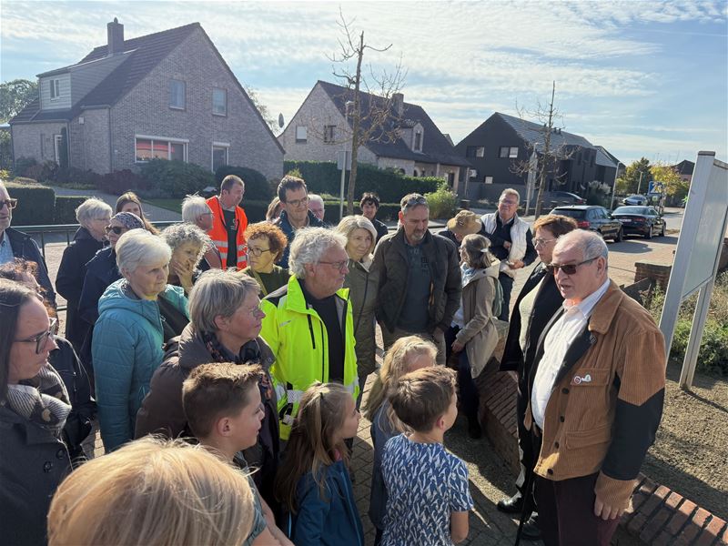 Heel wat wandelaars en fietsers voor Trage Wegen