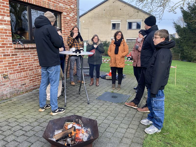 Heikantbewoners klonken op het nieuwe jaar