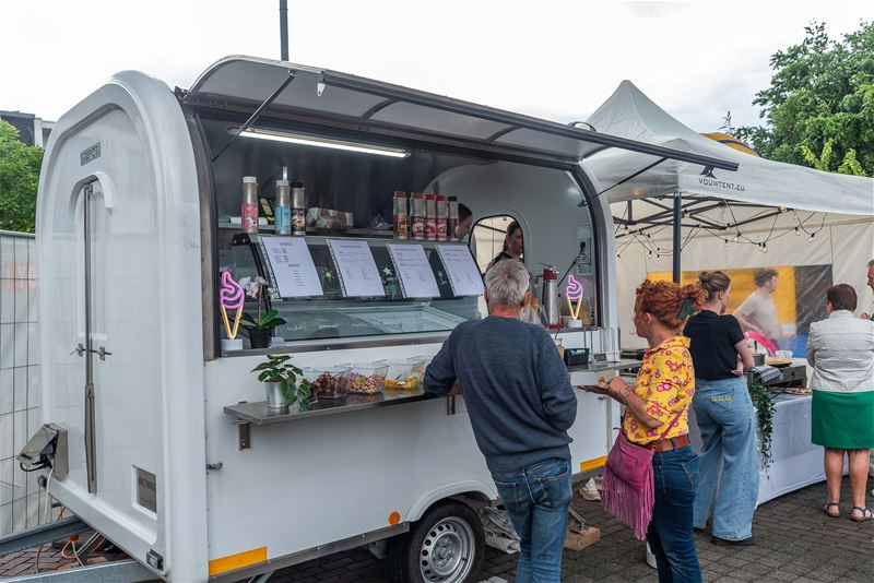 Het weer woog wat op dag 2 van Foodtruckfestival