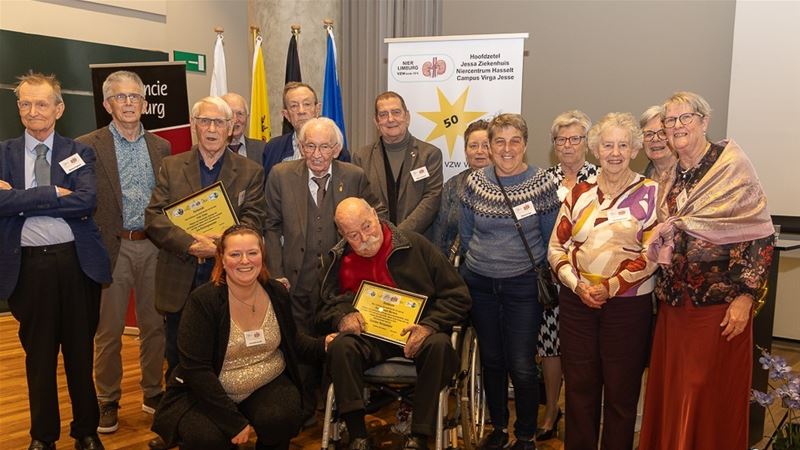 Hoopvolle viering voor 50 jaar Nier Limburg