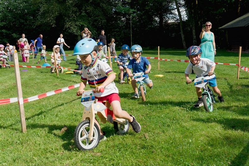 In het loopfietsen zijn de kampioenen al gekend