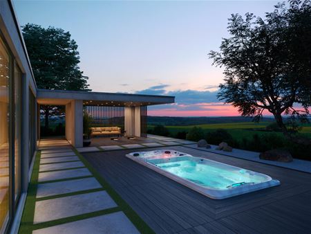 Jacuzzi® zwem-spa: train thuis met tegenstroom