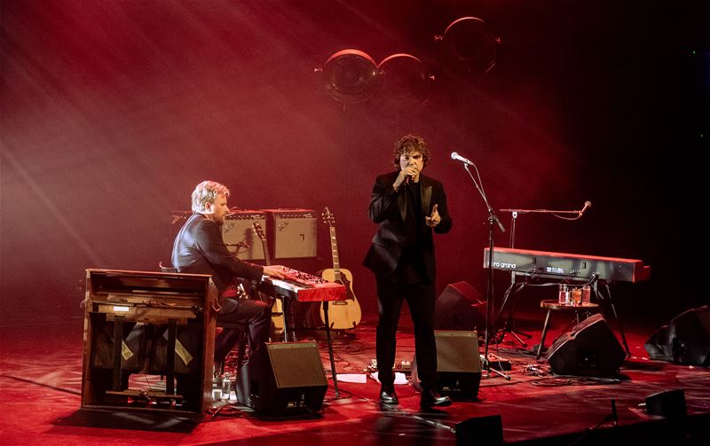 Jasper imponeert samen met Valentijn