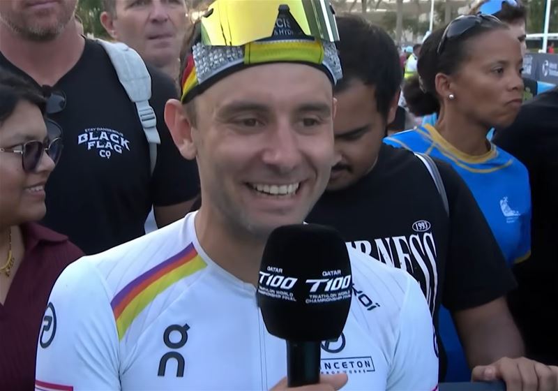 Jelle Geens haalt brons op WK lange afstand