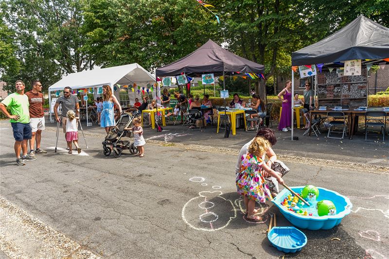 Kinderen genoten van de dorpsfeesten in Eversel
