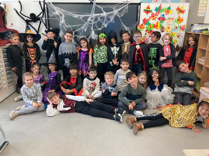 Leerlingen organiseerden zelf Halloween namiddag