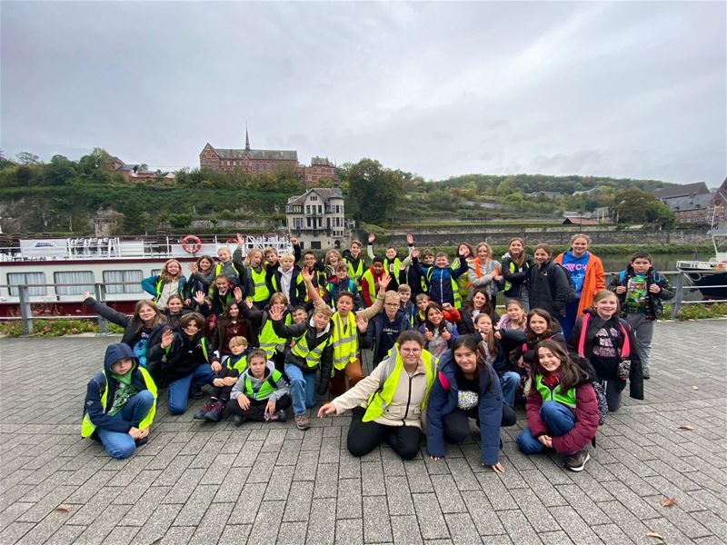 Leerlingen van De Springplank op bosklassen