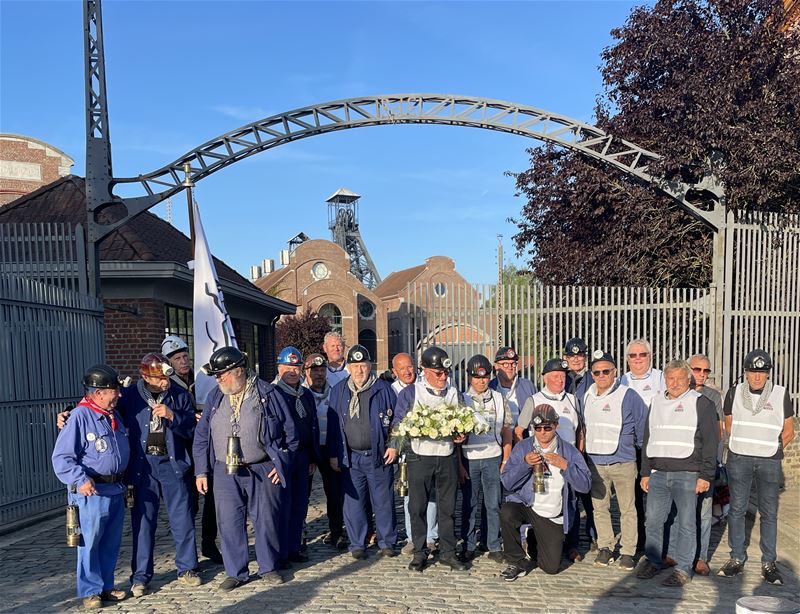 Limburgse mijnwerkers herdenken ramp Marcinelle