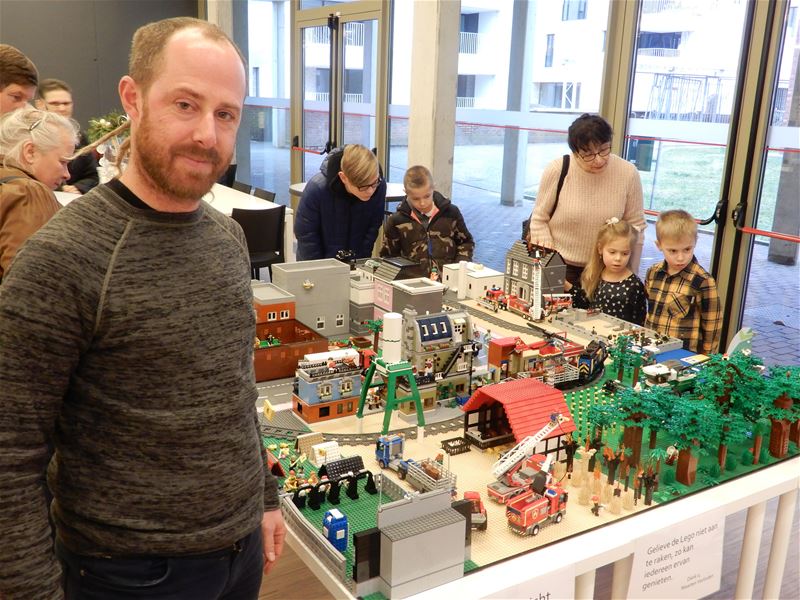 Maarten Verlinden bouwde het jaar in Lego