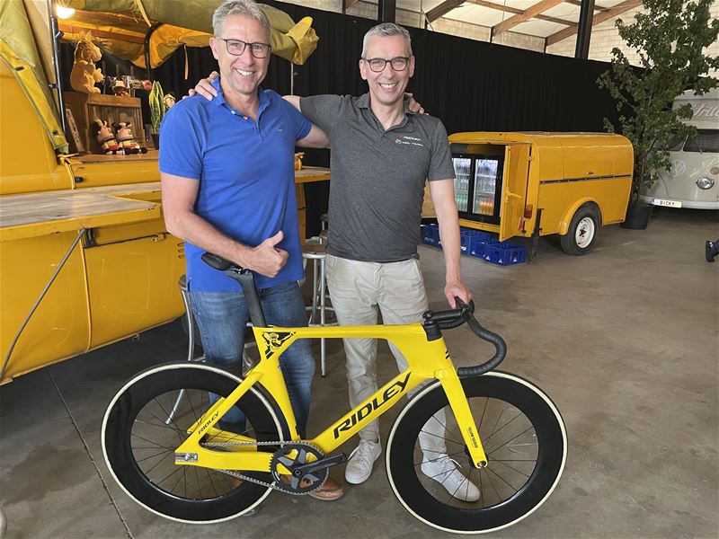 Marc Wauters heeft zijn eigen pistefiets