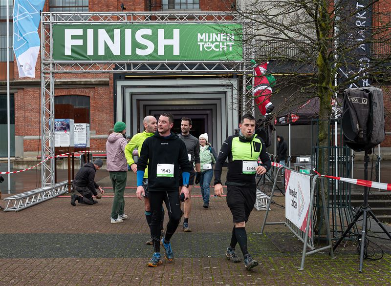 Meeste deelnemers haalden finish van Mijnentocht