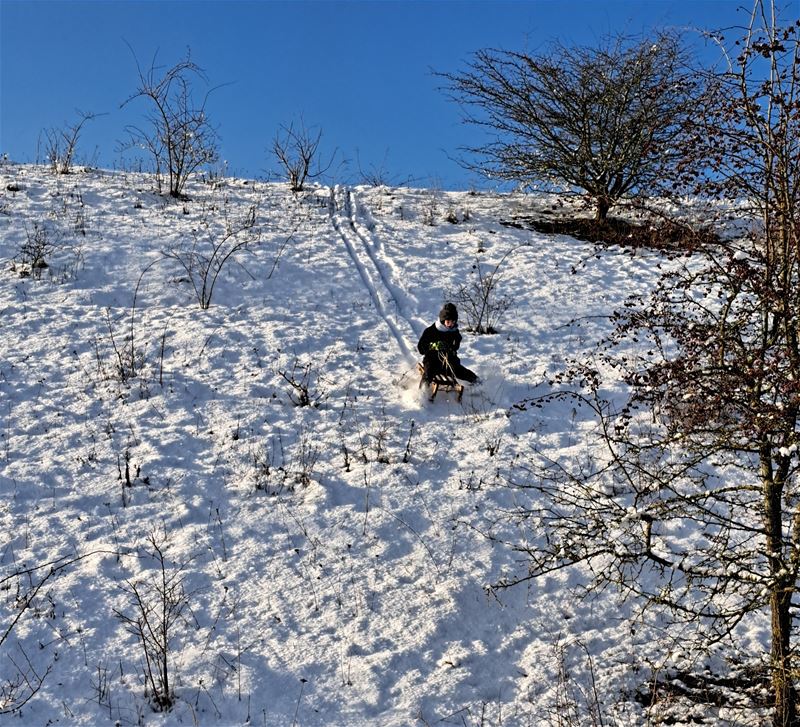 Mijnterril is een sneeuwparadijs