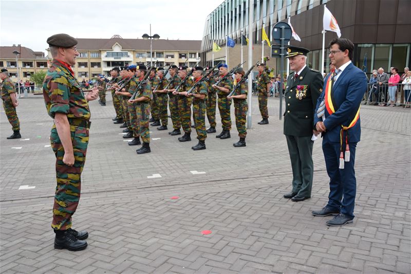 Militaire plechtigheid en infodag op Marktplein