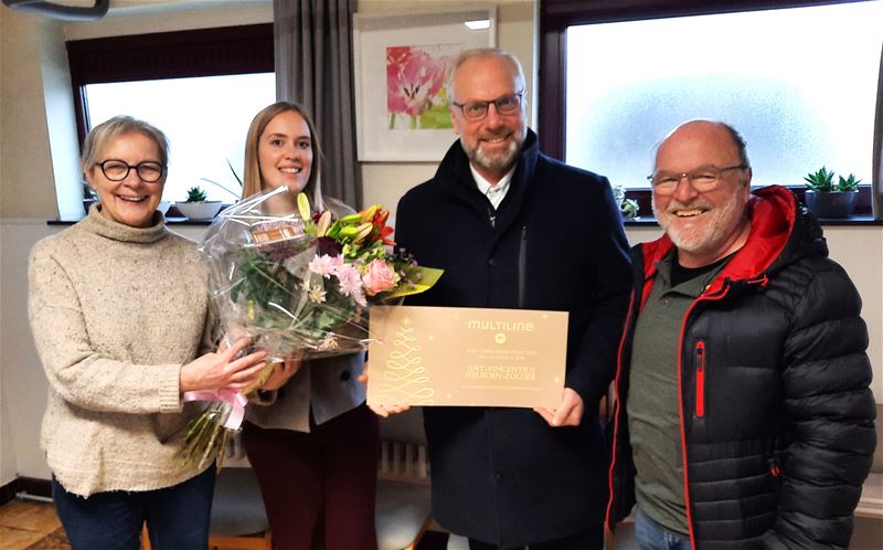 Multiline Licht steunt Sint-Vincentius