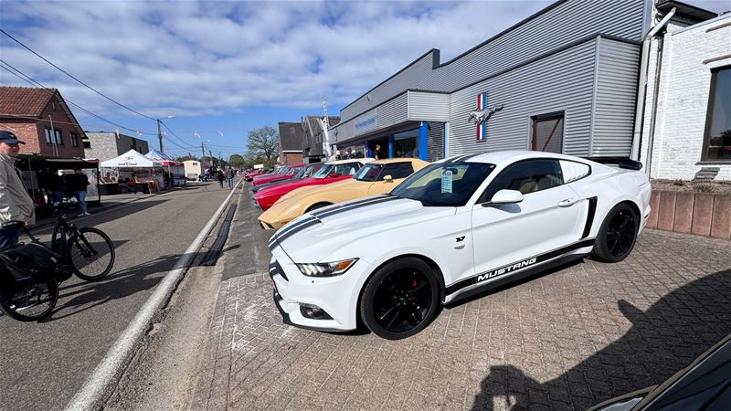 Mustang Fever kwam vandaag al vroeg op gang