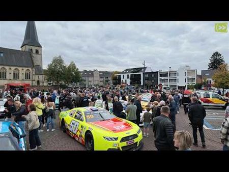 NASCAR-bolides reden door Zolder en 't Weyerke