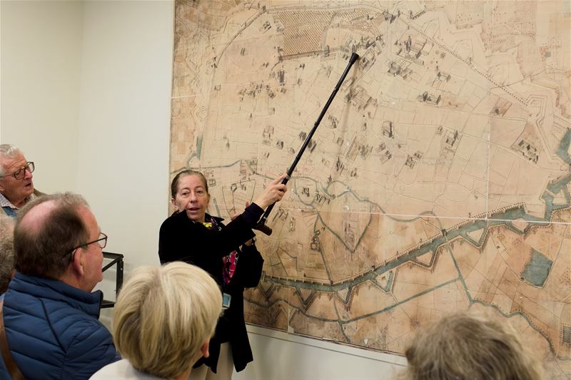 Neos bezocht Paleis Coudenberg en de galerijen