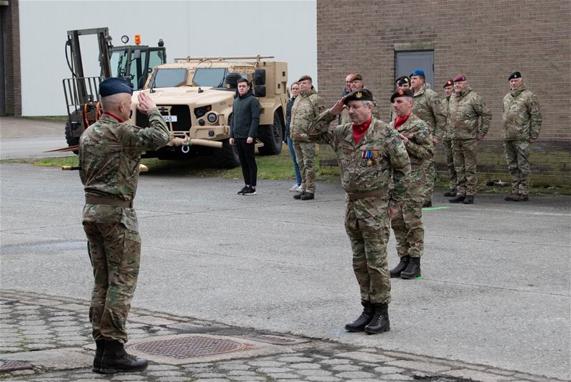 Nieuwe mutsen en korpskorporaal bij CBOS Noord