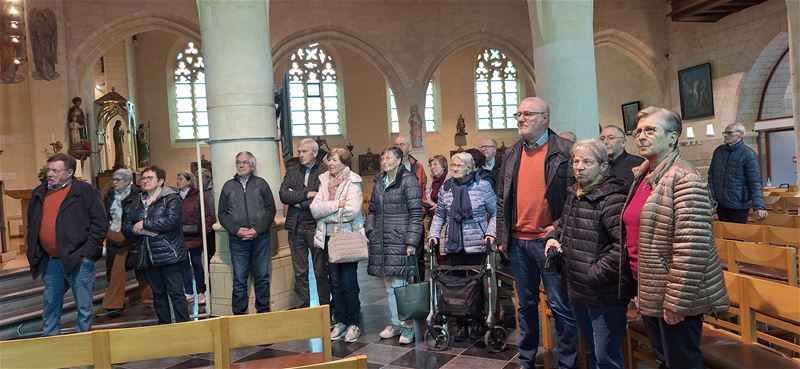 Okra Zolder bezocht de Sint-Vincentiuskerk