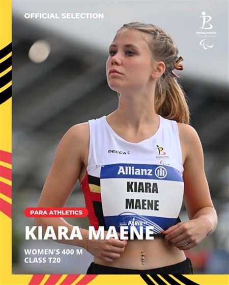 Olympische droom van Kiara komt eraan ...