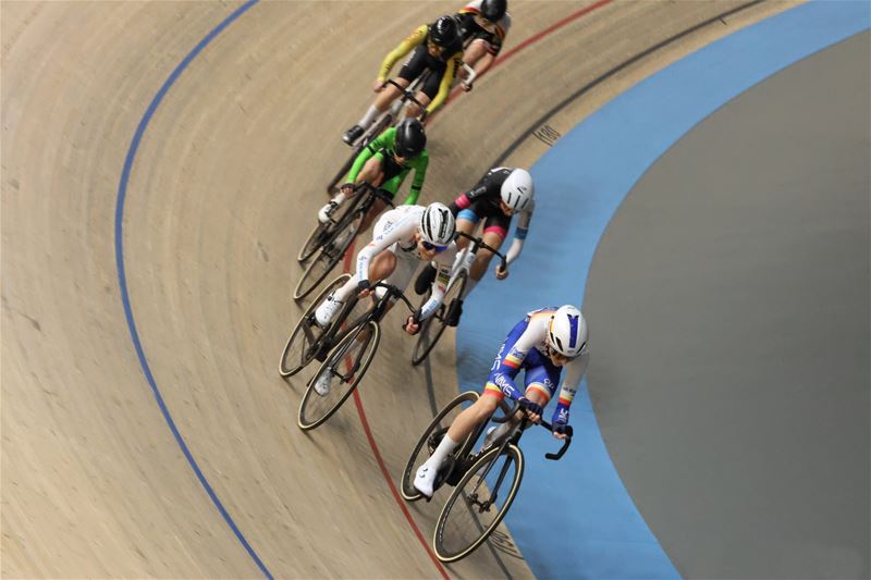 Omnium en sprintwedstrijden op de Velodroom