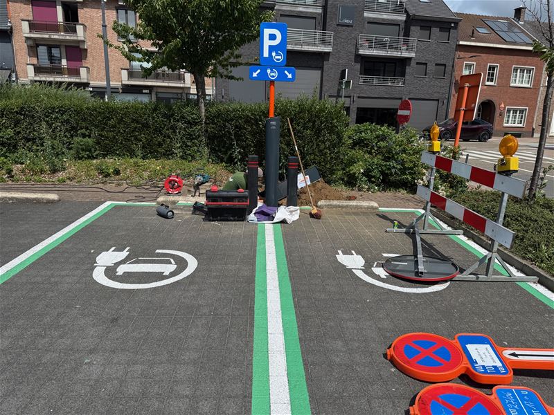 Ook opladen op parking De Kring
