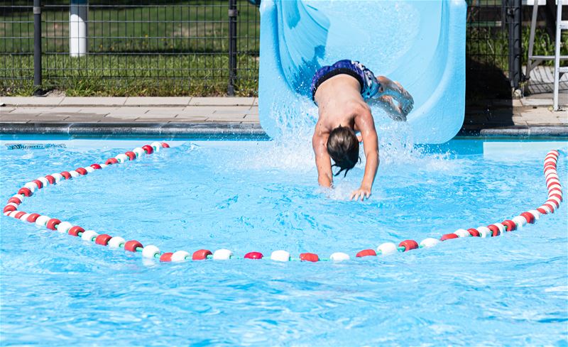 Openluchtzwembad heeft een goede zomer gehad