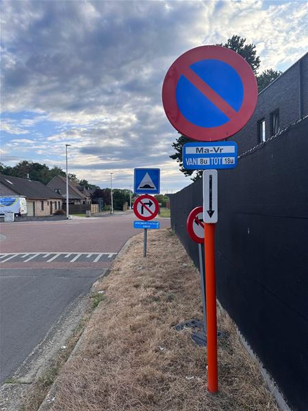 Parkeerverbod in deel van de Schansstraat rond SFZ
