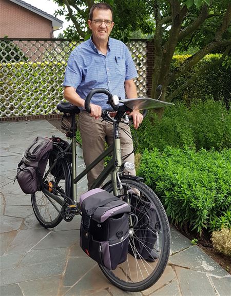 Paul Coolen fietst van Kopenhagen naar Istanboel