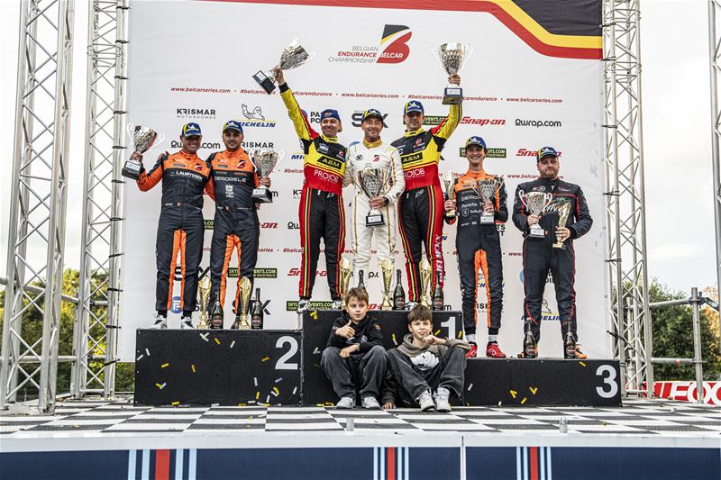 PK-Carsport wint, Belgium Racing is kampioen