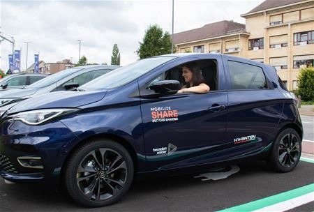 Publiek ontdekt stilaan de deelauto's