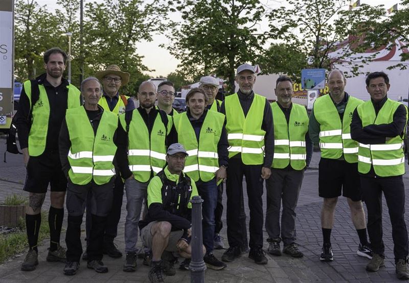 Raak Heusden stapte en fietste naar Scherpenheuvel