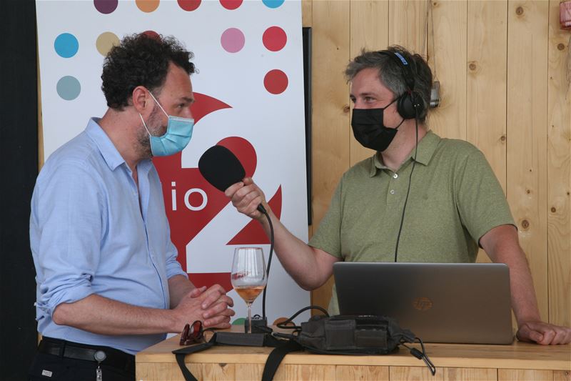 Radio 2 live over cultuur en vaccineren