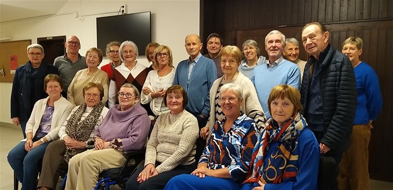 Reünie gepensioneerde leerkrachten van Berkenbos