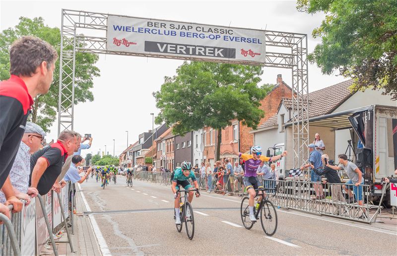 Sam Van Pelt de snelste bij de jongeren