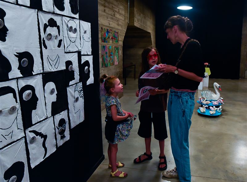 Schatten van Vlieg en expo Zien in Luchtfabriek