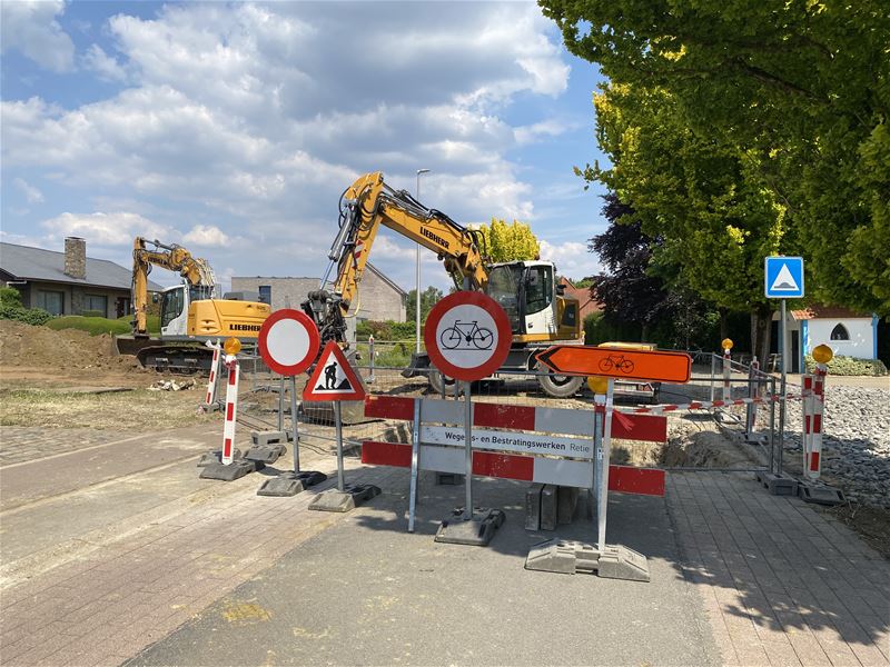 Schootstraat is een drietal weken onderbroken