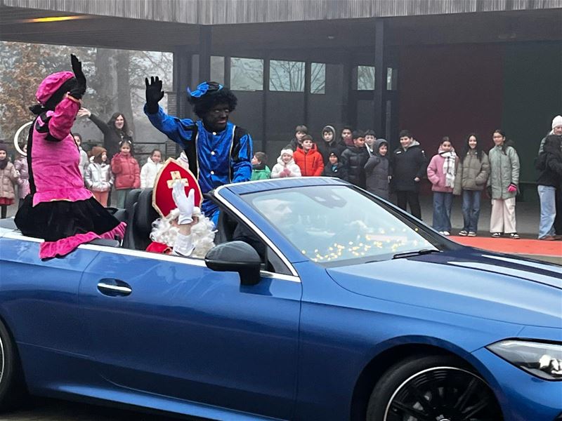 Sinterklaas op bezoek in De Leerplaneet