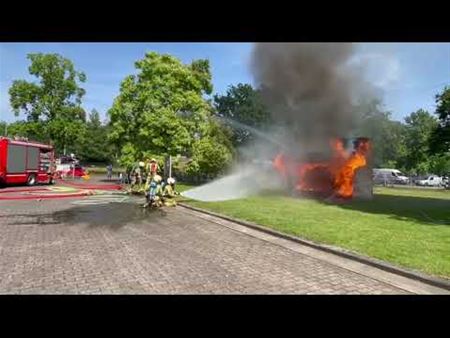 Snikhete opendeurdag bij brandweer Heusden-Zolder