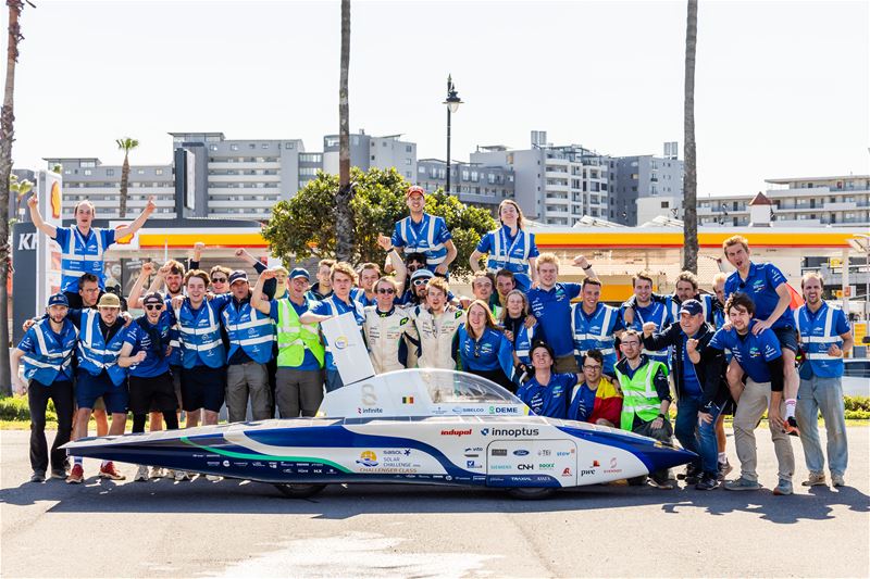 Solar Team heeft het waargemaakt in Zuid-Afrika