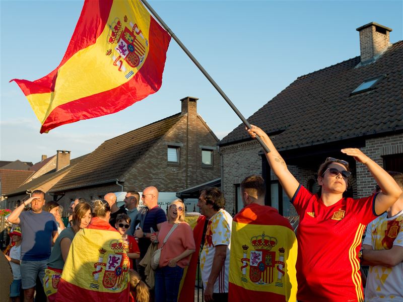 Spaanse supporters beleefden heel wat verlengingen