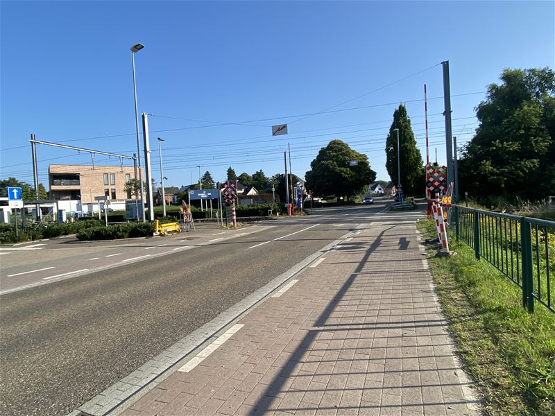 Spooroverweg Koerselsebaan is weer open