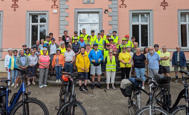 Stevige opkomst voor mooie zomerfietstocht